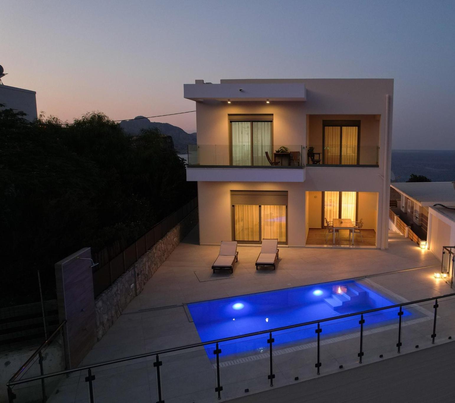 Villa Pava-Sea View Brand New 2024 Villa Archangelos  Exteriér fotografie